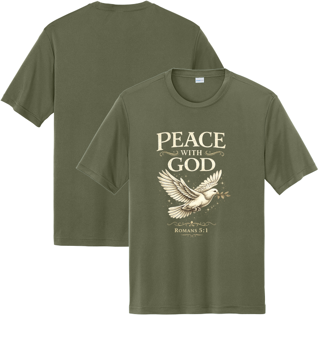 Performance Short Sleeve Tee for design 001077