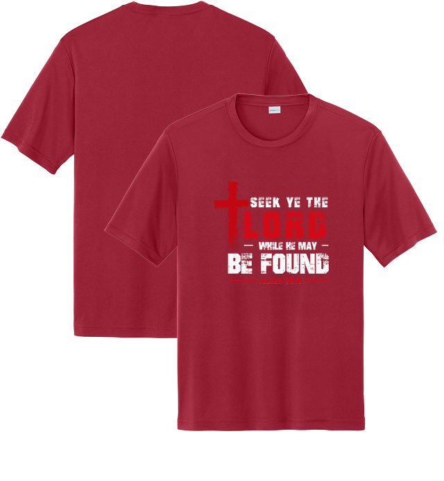 Performance Short Sleeve Tee for design 001078