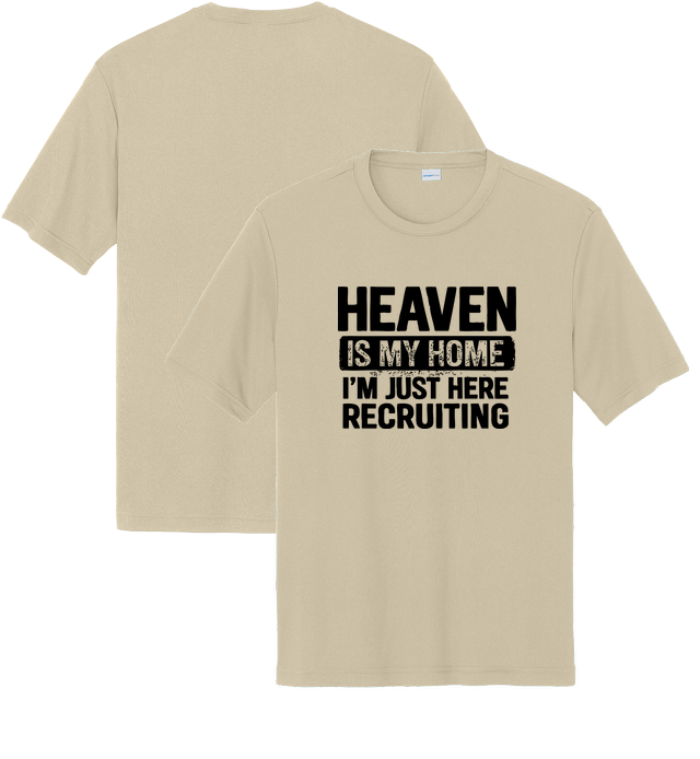 Performance Short Sleeve Tee for design 001081