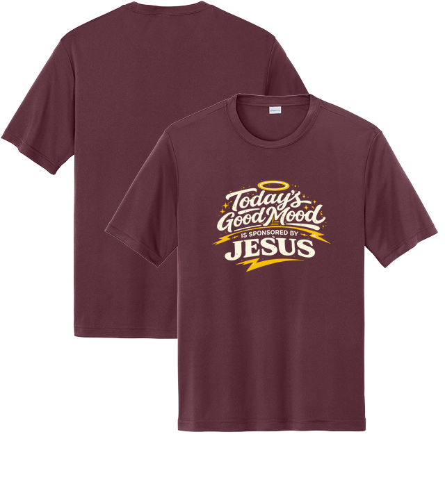 Performance Short Sleeve Tee for design 001083