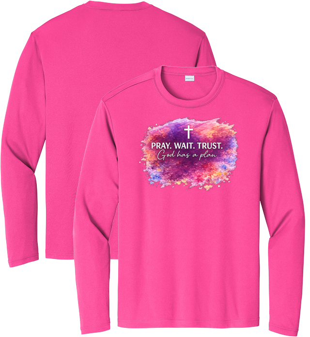 Long Sleeve Tee for design 001084